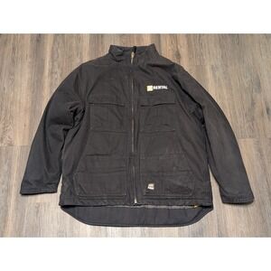 Berne Workwear Jacket XL Black Home‎ Depot Rental Embroidery Coat Mens